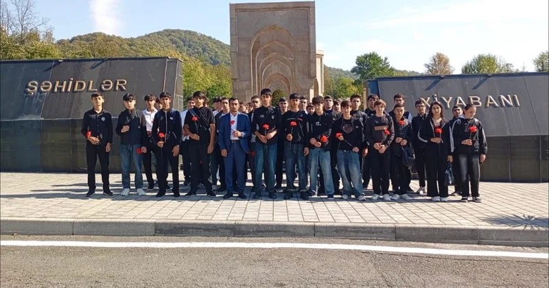 Xüsusi dərslərdə Vətən müharibəsində qazanılan Qələbənin əhəmiyyətindən bəhs edilib