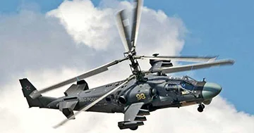 Ruslar öz Ka 52 helikopterlərini vurublar...