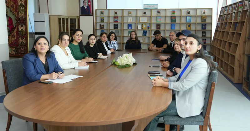 NDU ilə UNEC kitabxanaları arasında onlayn əməkdaşlıq görüşü keçirilib