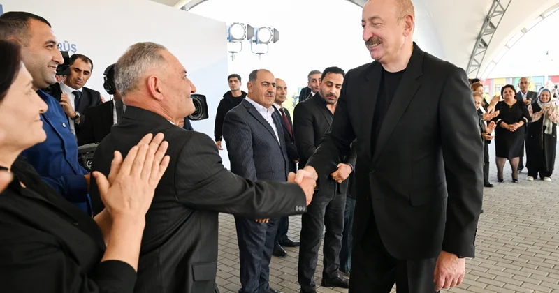 Zəngilanın Məmmədbəyli və Ağalı kəndlərinin sakinlərinə mənzillərin açarları təqdim edildi FOTO