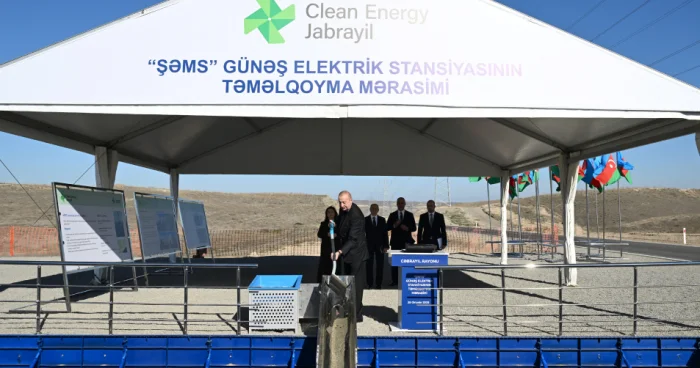 “Şəms” və “Üfüq” Günəş Elektrik stansiyalarının təməli qoyulub
