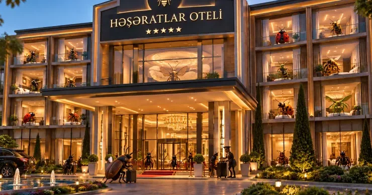 Moskvada həşəratlar üçün otel yaradıldı