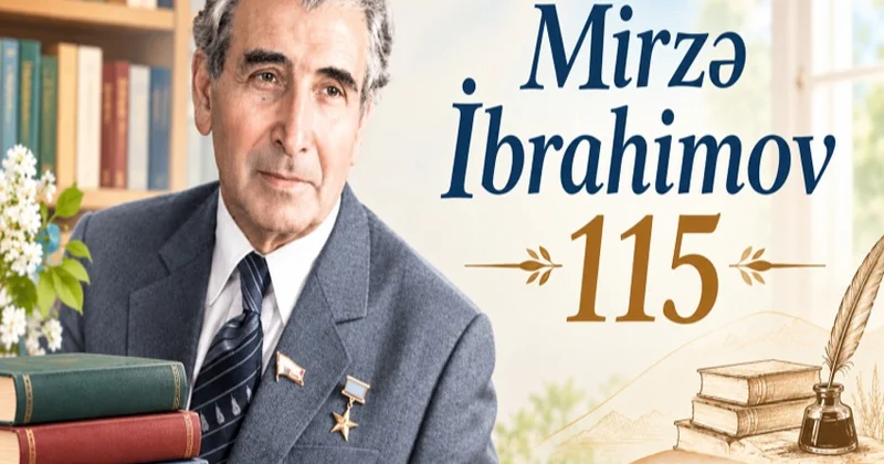 Milli Kitabxanada Mirzə İbrahimovun 115 illiyi qeyd olunur