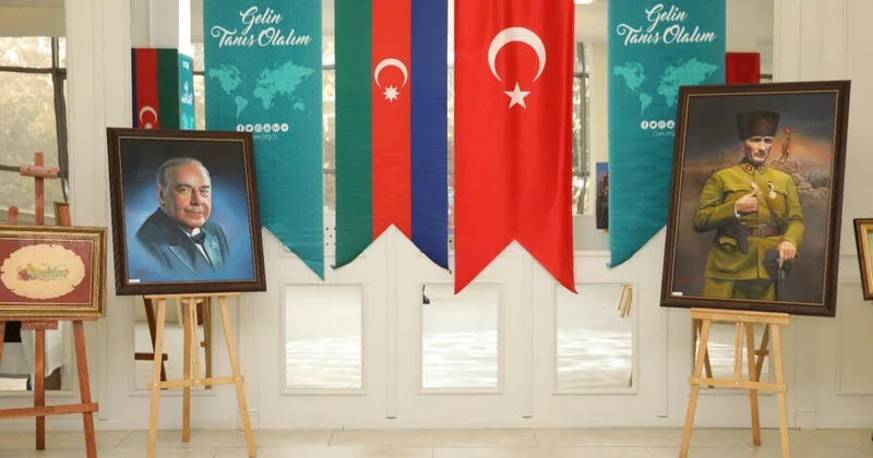 Bakıda “Çanaqqaladan Bakıya Ortaq mədəniyyət” sərgisi açıldı FOTOLAR