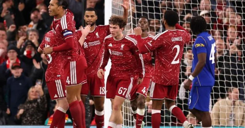 “Liverpul” “Çelsi”ni məğlub edərək İngiltərə Liqa Kubokunun 1/4 finalına yüksəlib