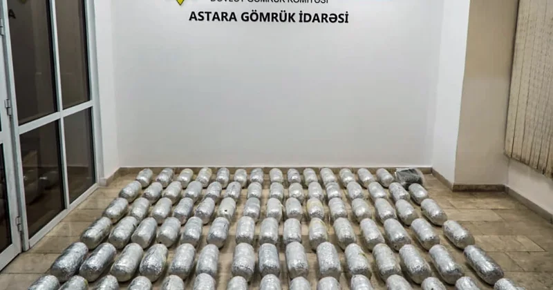 İrandan Rusiyaya narkotik keçirilməsinin qarşısı alınıb