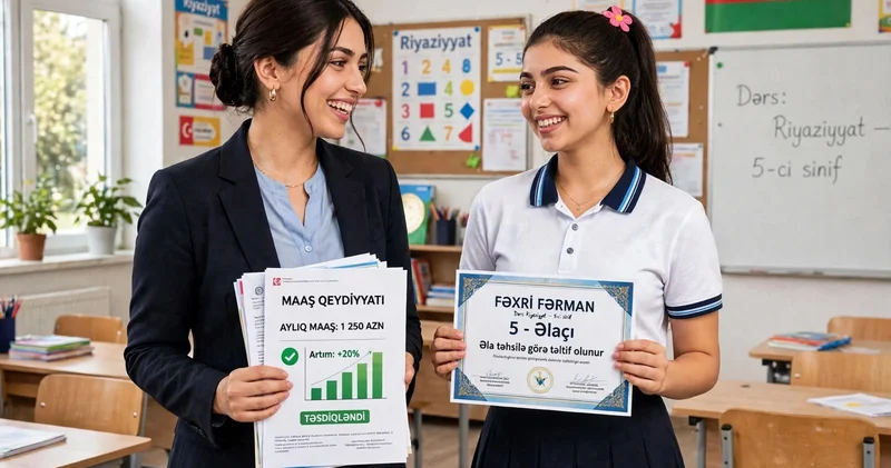 Yeni qərar müəllimlərin maaşına təsir edəcək