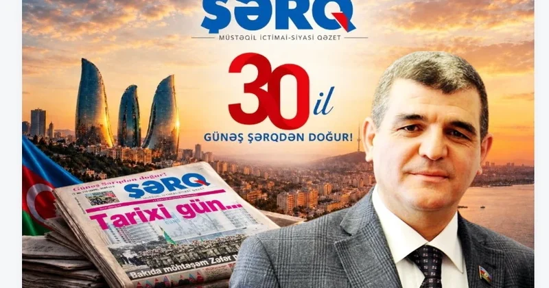 “Şərq” 30 ildə milli mətbuatın aparıcı tribunasına çevrildi Fazil Mustafadan yubiley təbriki