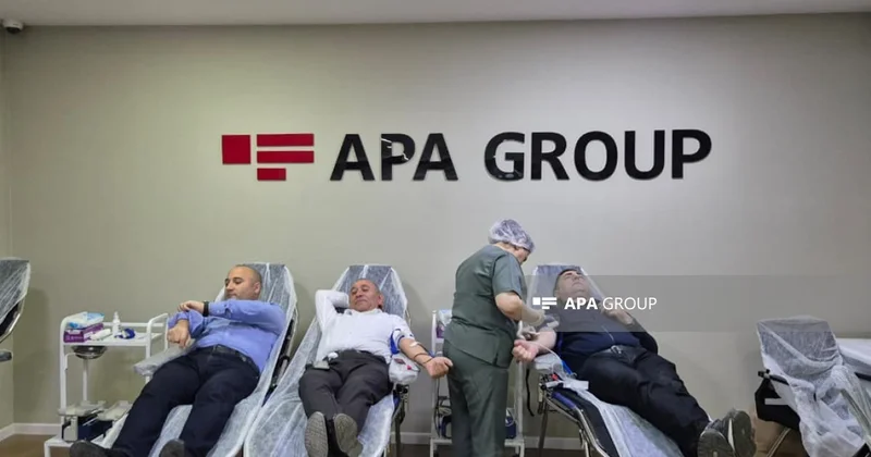 APA Media Group da qanvermə aksiyası keçirilib FOTO