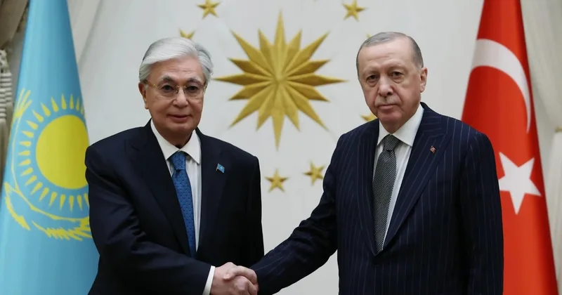 Ərdoğan Ankarada Tokayevlə görüşüb
