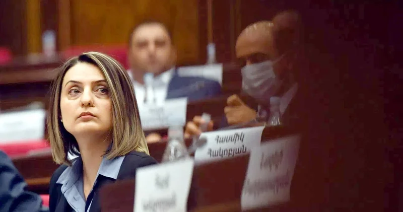 Ermənistan parlamenti Anna Akopyanın qanun layihəsini ilk oxunuşda qəbul edib