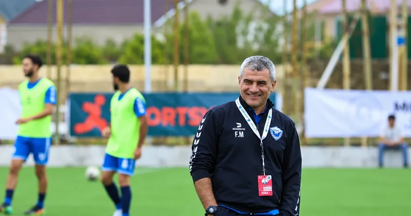 Füzuli Məmmədov 9:1 hesablı qələbədən danışdı: “Bu, MOİK in zəif komanda olması demək deyil”