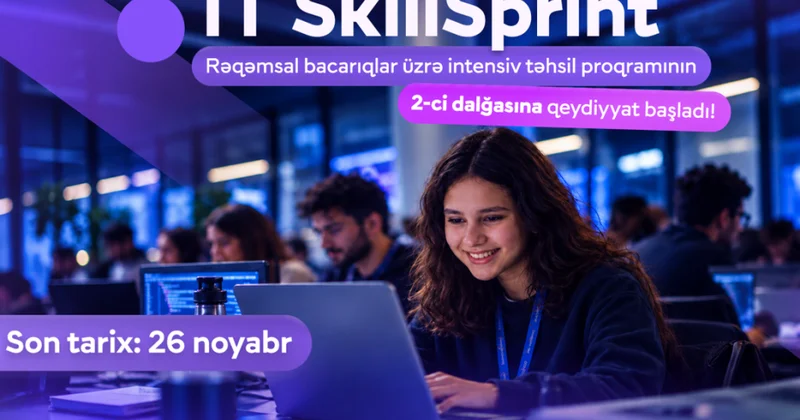 Ali təhsil müəssisələrində İT üzrə beynəlxalq təhsil proqramına qeydiyyat başlayır
