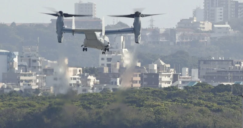 ABŞ yə məxsus “Osprey” təyyarəsi Yaponiyada təcili eniş edib