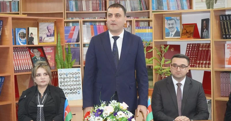 “1 saylı orta məktəb” ərazi partiya təşkilatında VIII Qurultayın nəticələri müzakirə olunub