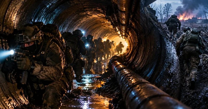 Ukrayna 15 km lik yeraltı əməliyyat keçirdi Rusiya ordusuna dəhşətli zərbə