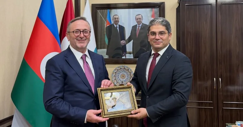 Coşkun Yılmazın rəhbərlik etdiyi nümayəndə heyəti Bakıdakı Yunus Emre İnstitutunu ziyarət edib
