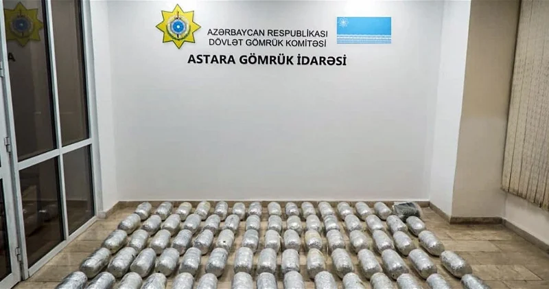 В Астаре под видом зелени пытались провести почти 98 кг марихуаны ФОТО