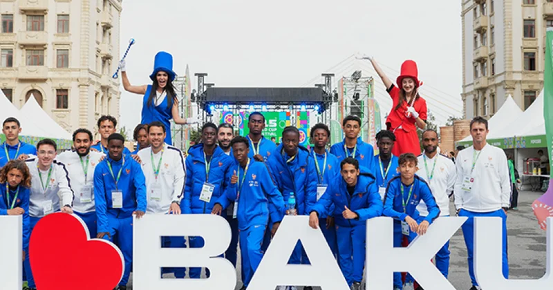 FIFA U 15 dünya çempionatının iştirakçıları üçün əyləncəli festival təşkil olunub