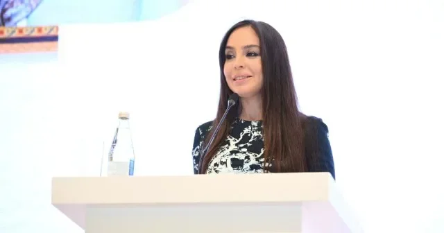 Leyla Əliyeva “Sülh kitabı”nın təqdimatında çıxış etdi FOTOLAR