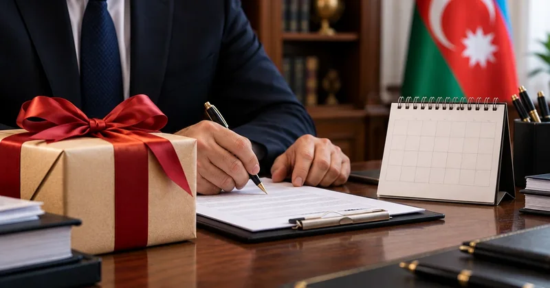 Məmurlar aldıqları hədiyyə barədə məlumat verməli olacaqlar
