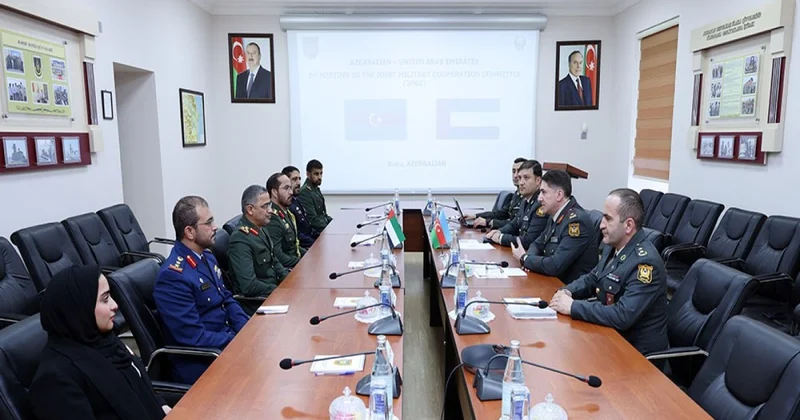 Azərbaycan BƏƏ Birgə Hərbi Əməkdaşlıq Komitəsinin ikinci iclası keçirilib