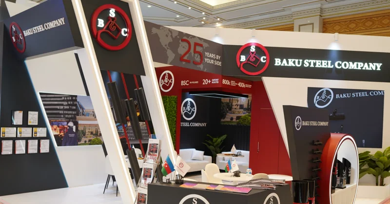 ® “Baku Steel Company” Türkmənistanda keçirilən sərgidə məhsul portfelini təqdim edib