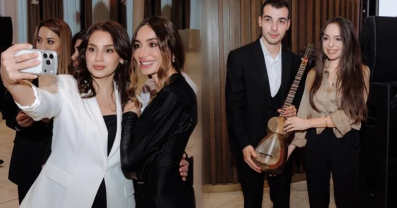 Prezidentin qızları “Cənnətin ariyası”nın konsertində Fotolar