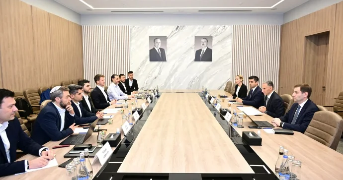 Nazir “Wonderful” şirkətinin təsisçisi ilə görüşüb FOTOLAR