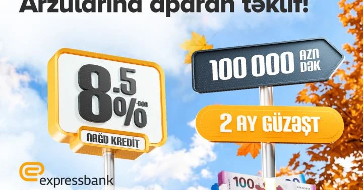 Bu bank minimum 8.5% lə kredit təklif edir ®