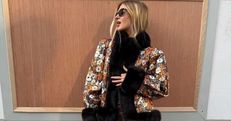 Xəz və kimono dəbdədir!