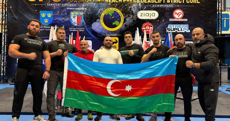 Azərbaycan idmançıları stronqmen üzrə dünya çempionatında rekordlarla yadda qalıblar