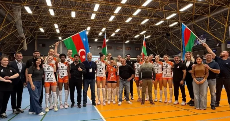 Voleybol klubumuz Danimarkada qələbə qazandı