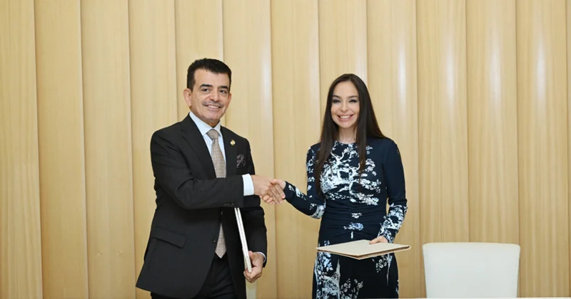 Leyla Əliyeva ICESCO nun Baş direktoru ilə Fotolar