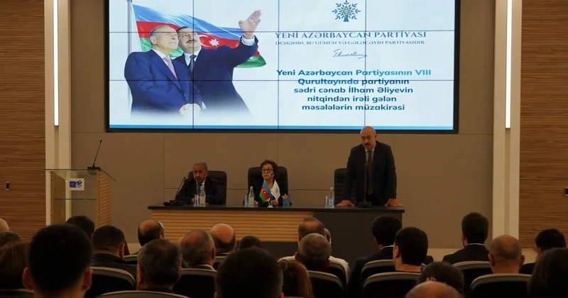 Savadlı cəmiyyət dezinformasiyaya qarşı ən güclü sipərdir : Dövlət İmtahan Mərkəzində VIII Qurultayın tapşırıqları müzakirə olunub