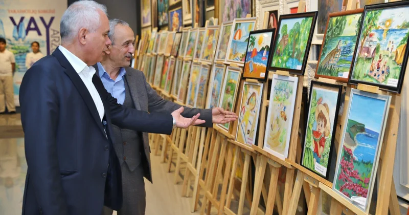 Gənc rəssamların “Yay arzuları” Xətai Sənət Mərkəzində sərgilənib