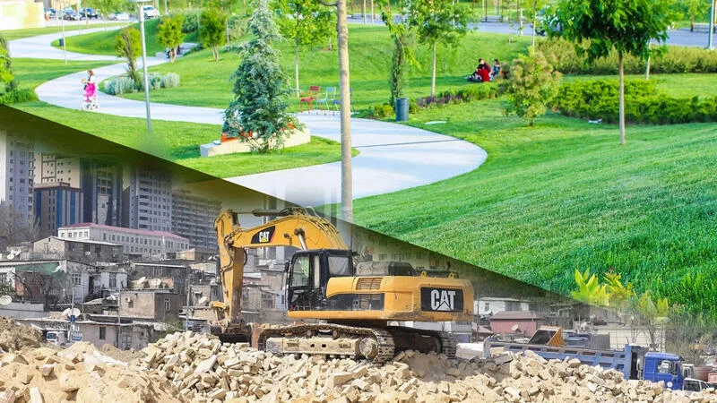 Bakıda söküntü başladı İki yeni park salınacaq