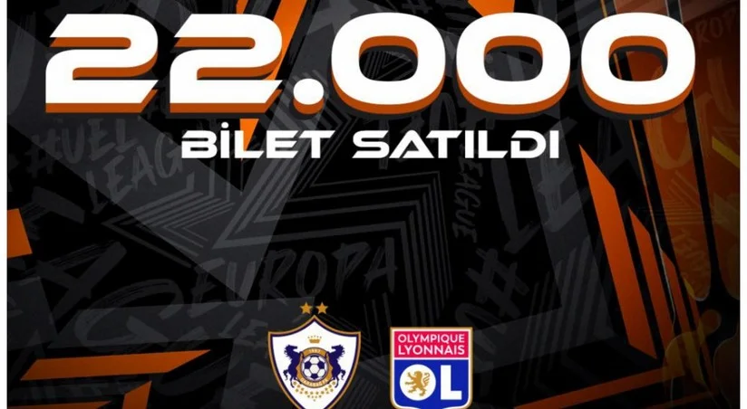 Qarabağ Lion oyununa 22000 bilet satılıb