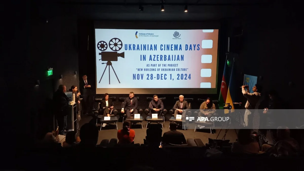 Bakıda Ukrayna Kino Günlərinin açılış mərasimi keçirilib