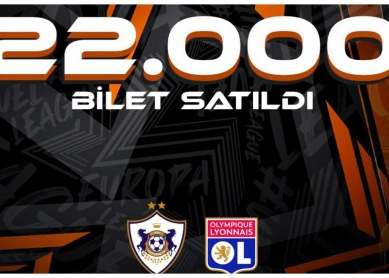 Qarabağ Lion oyununa 22000 bilet satılıb