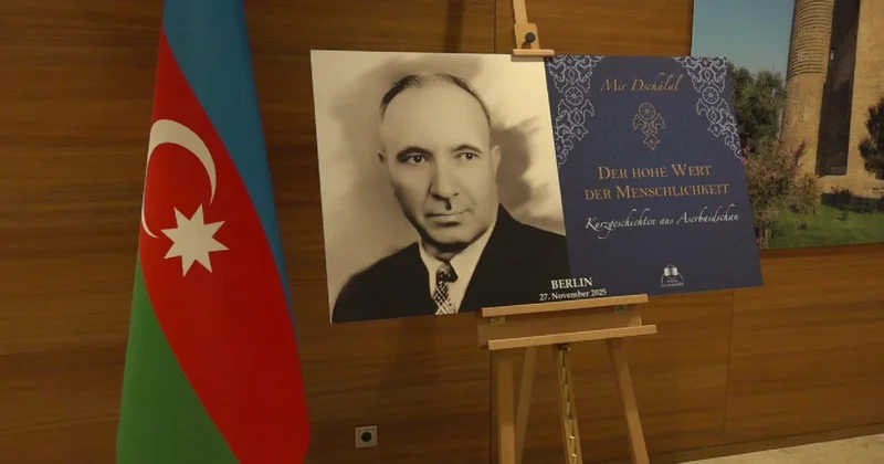 Berlində Mir Cəlalın alman dilinə tərcümə edilmiş hekayələrindən ibarət kitabın təqdimatı KEÇİRİLDİ VİDEO