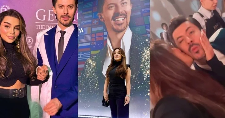 Erməni stilisti öpüb, müqəddəs adlandırması tənqid olundu