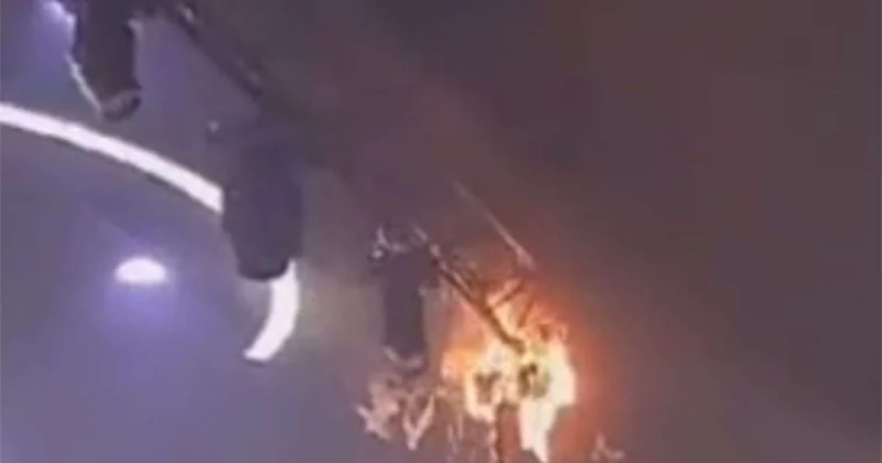 Bakıda toy zamanı yanğın “Zalda bir nəfər qalmasın”