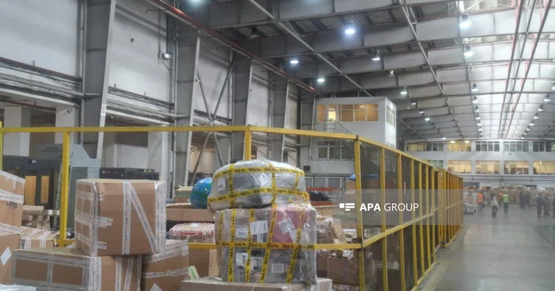 Hava nəqliyyatı ilə rəsmiləşdirilən yüklərin həcmi açıqlanıb