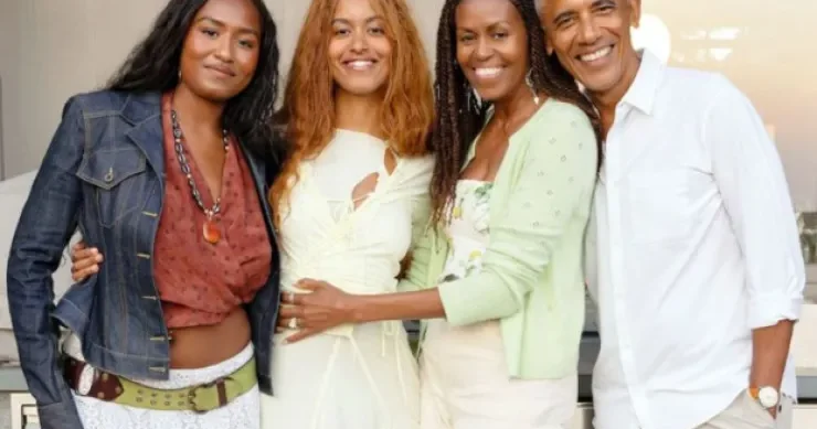 Barak və Mişeldən nadir ailə FOTOSU