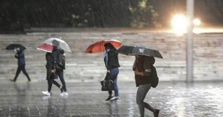 Sabah evdən çıxanda çətir götürməyi unutmayın hava PROQNOZU