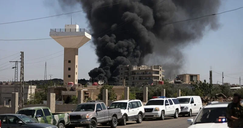 Dəməşq bombardman edildi