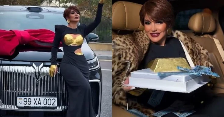 Bahalı maşın, qara kürü, dollar yağışı Video