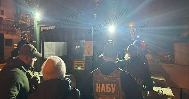 Zelenskinin Ofisinin rəhbəri Yermakın mənzilində axtarış aparılır