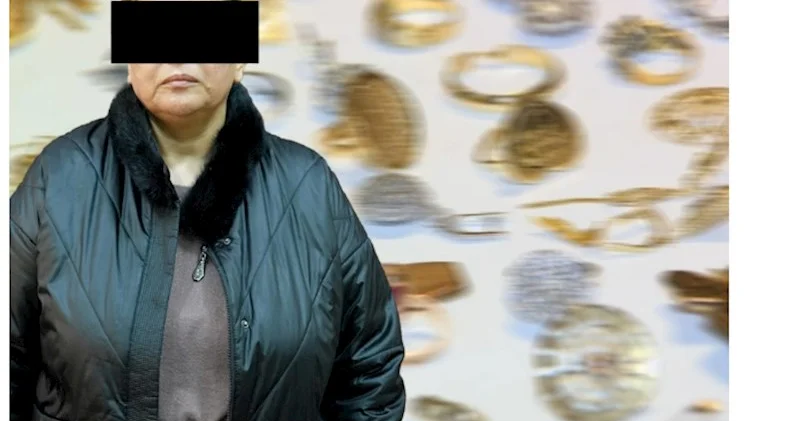 Dayə kimi çalışdığı evdən 60 min manatlıq qızıl oğurlamaqda şübhəli bilinən qadın saxlanılıb VİDEO